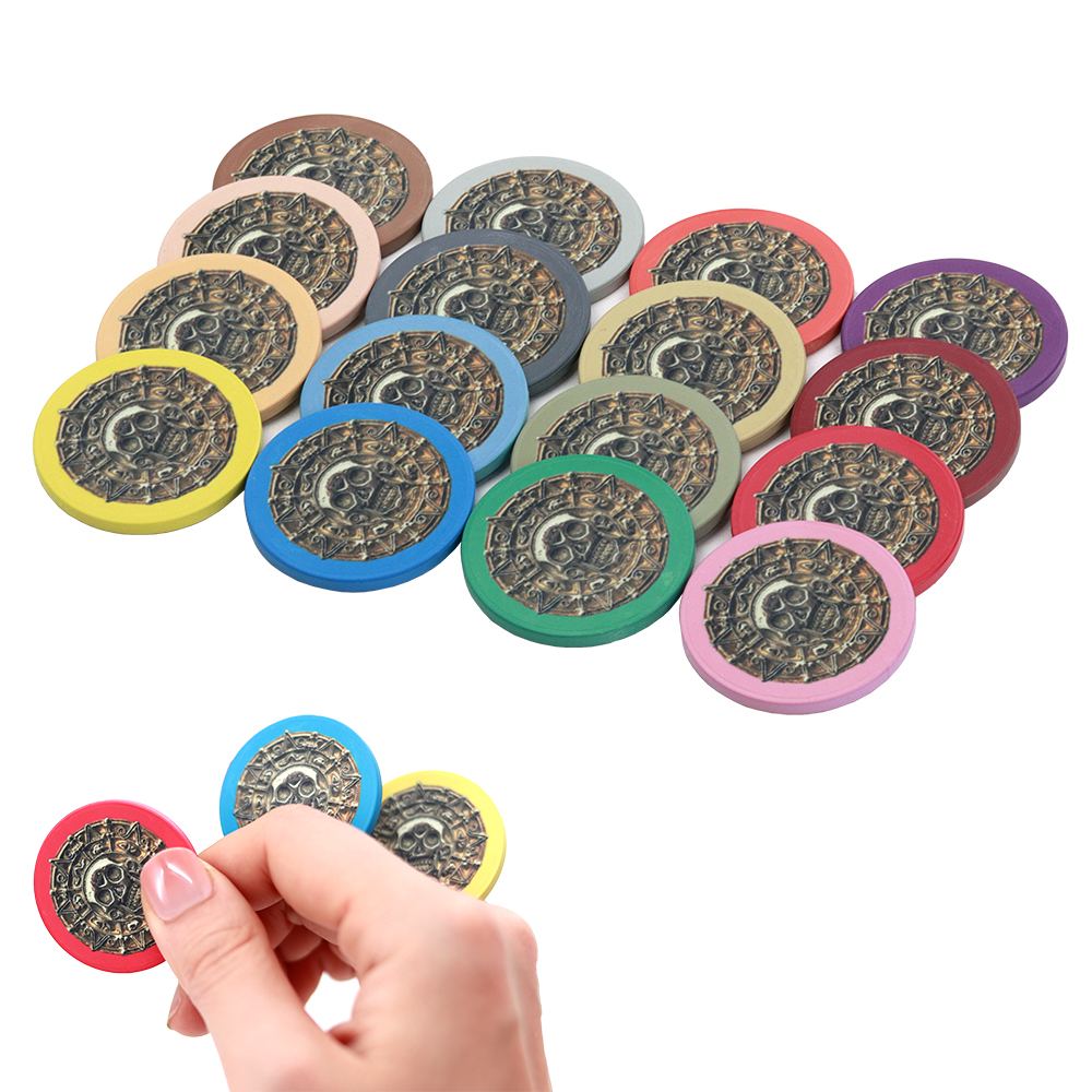 39 Ceramic Poker Chips -custom Logo Design