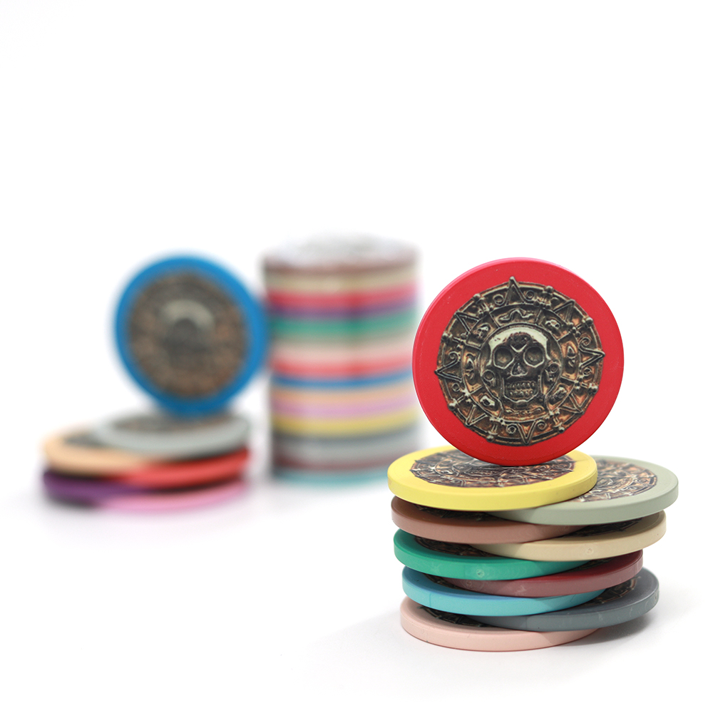 39 Ceramic Poker Chips -custom Logo Design