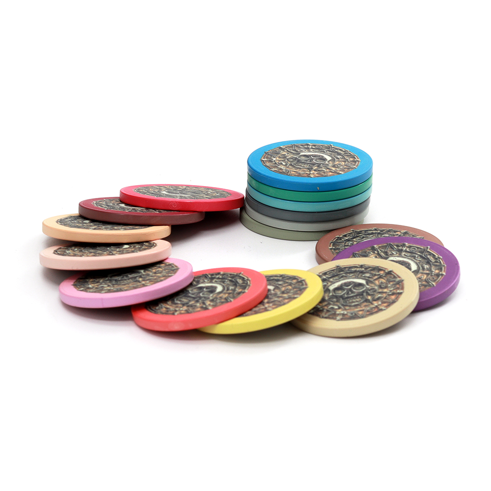 39 Ceramic Poker Chips -custom Logo Design