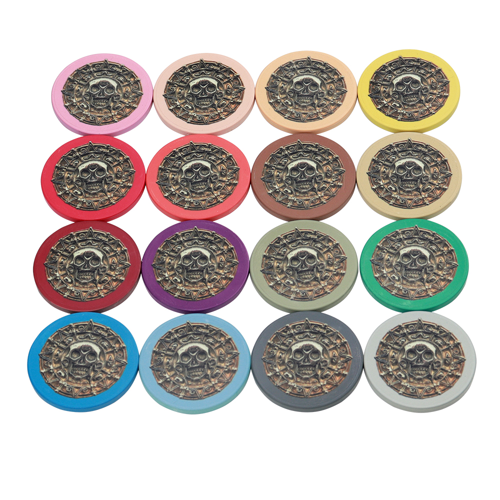 39 Ceramic Poker Chips -custom Logo Design