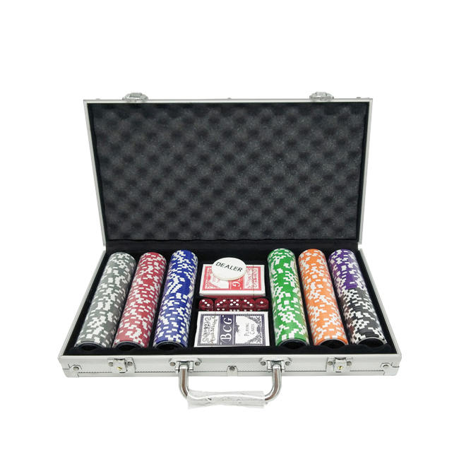 300 Piece Aluminum Box with Long and Short Bars and Stars