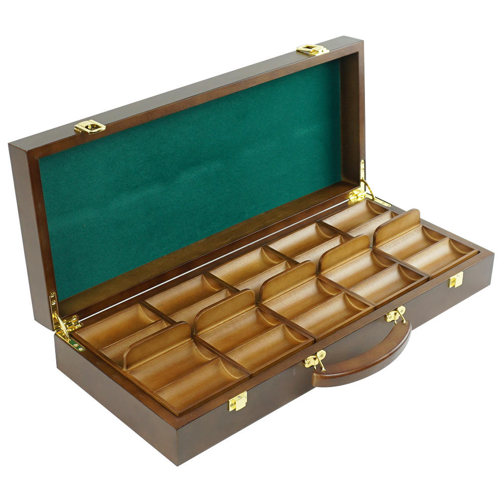 500 High-End Chip Wooden Boxes, Okay