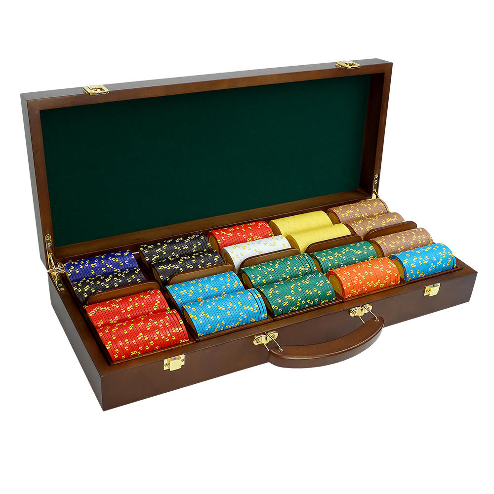 500 High-End Chip Wooden Boxes