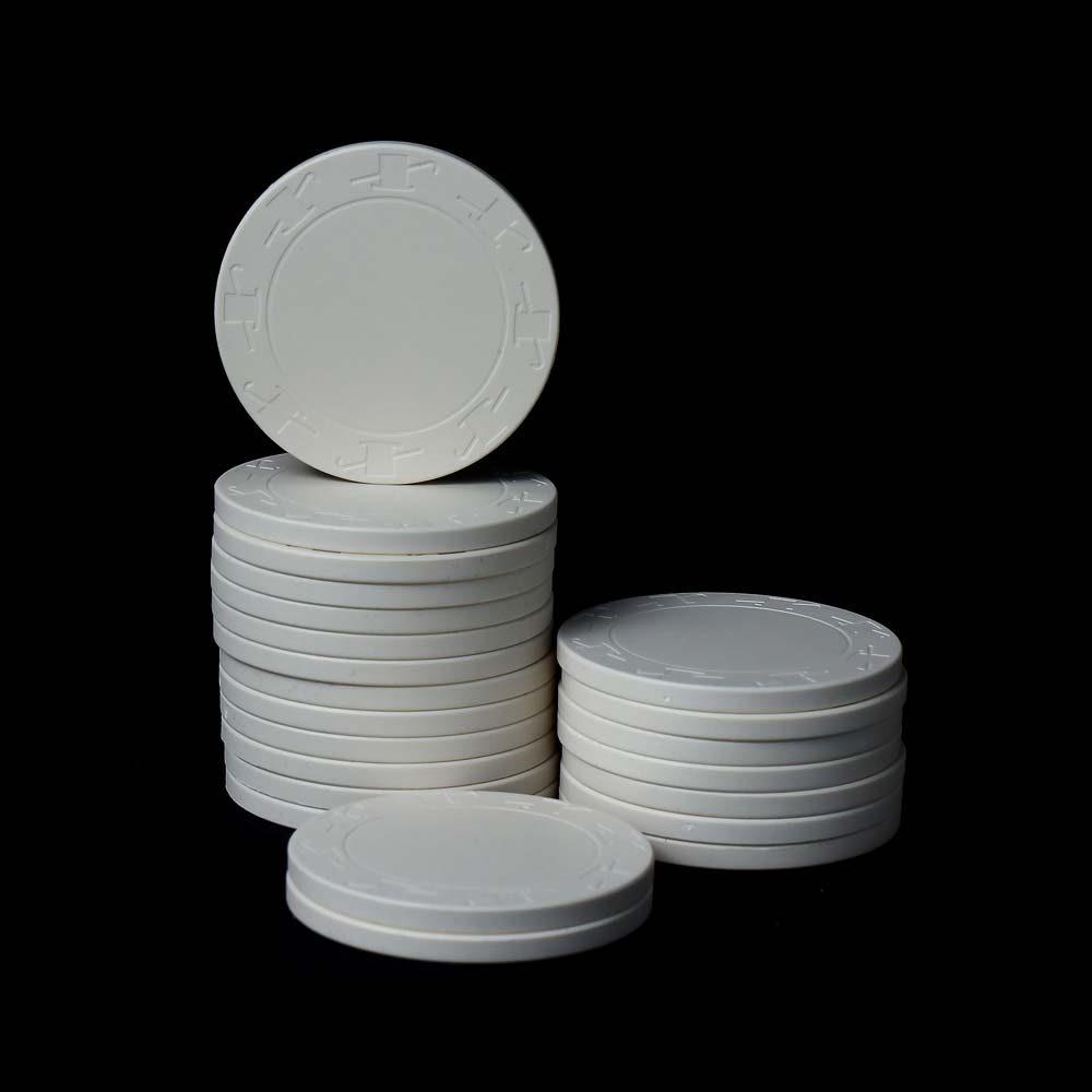 Casino keramik gambling game tokens 43mm 39mm blank ceramic chips custom mold carving hat poker chips gambling game coins