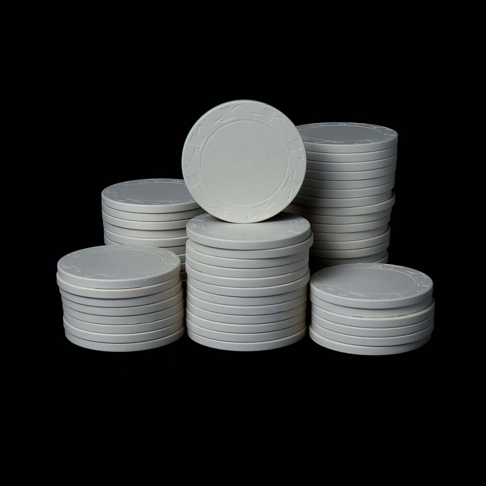 Casino keramik gambling game tokens 43mm 39mm blank ceramic chips custom mold carving hat poker chips gambling game coins