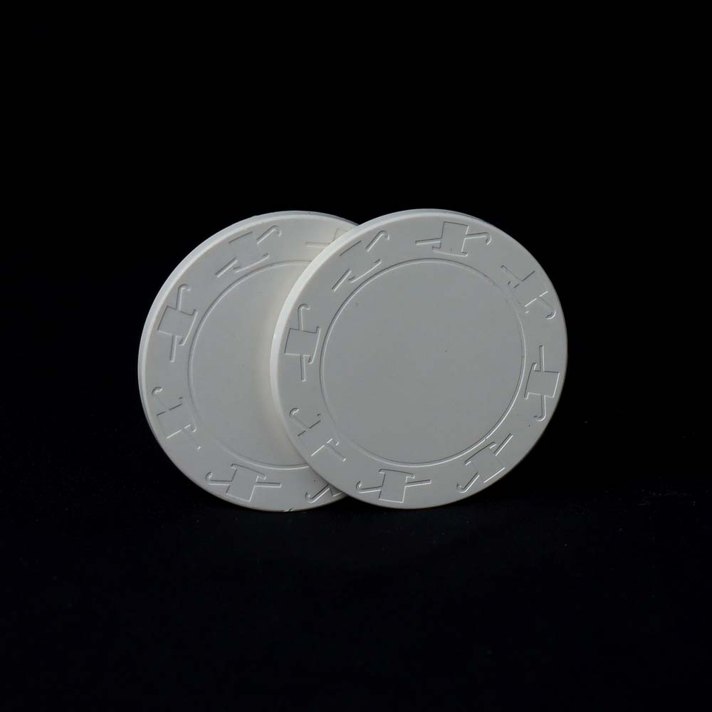 Casino keramik gambling game tokens 43mm 39mm blank ceramic chips custom mold carving hat poker chips gambling game coins